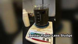 Papierrückhaltehilfen verbessern die Schlammentwässerung