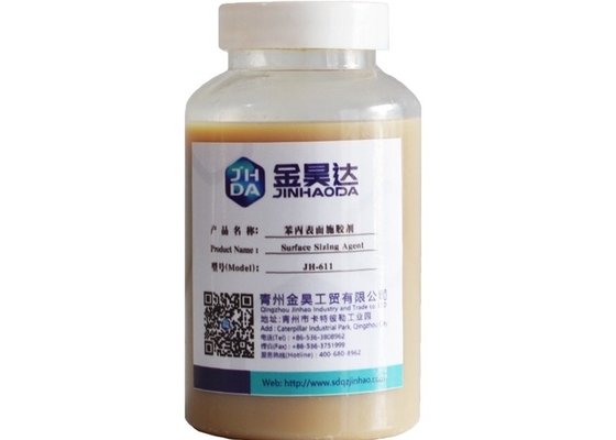 Polymermaterialien Styrol-Acryl-Oberflächenleimungsmittel für neue Kartonpapierprodukte