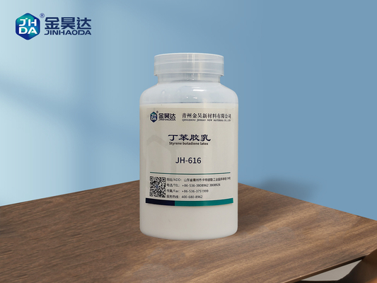 Weiße Emulsion JH-616 STYRIN BUTADIEN Latex für den Bau