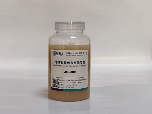 Guter Preis JH-WH300 Styrol Acryl-Ester Anionic Surface Sizing Agent für Druckpapier Online