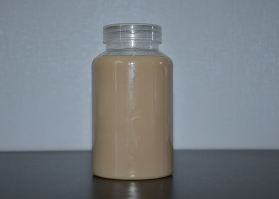 Guter Preis Hellbraunes kationisches Oberflächenleimungs-Mittel 30 Prozent Styrol-Acryl-basierte Online