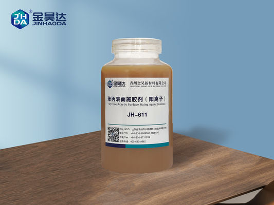 Guter Preis Stabiles kationisches Styrol-Acryl-Oberflächenleimungs-Mittel 1,2 - 1,3 G/Cm3 mit hoher Dichte Online