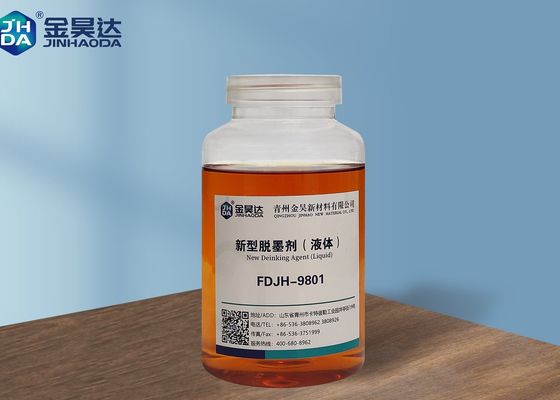 Guter Preis Papierwiederverwertungschemikalien-Hersteller Altpapier FDJH9801 Deinking-Mittel-25% Online