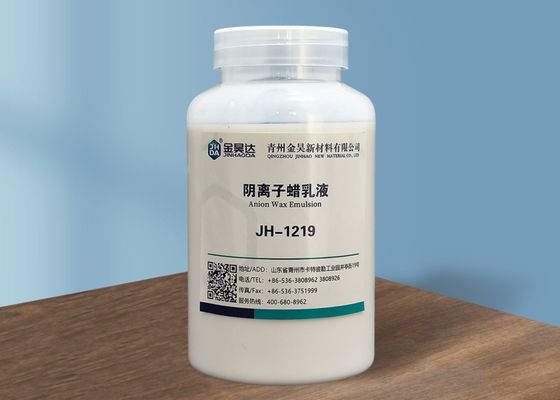 Guter Preis Paraffinöl-Wachs-staubdichte wasserdichte anionische Wachs-Papieremulsion JHDA 30% Online