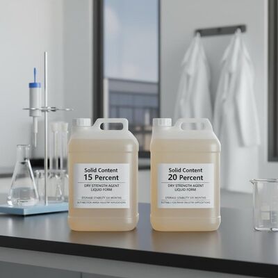 Guter Preis 15 Prozent und 20 Prozent Feststoffgehalt Trockenfestigkeitsmittel mit 6 Monaten Lagerstabilität für die Papierindustrie Online