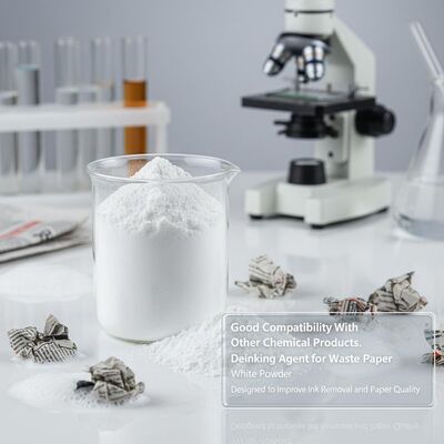 Non-toxic Waste Paper Deinking Agent for High-white Ink Removal Pulp with Good Chemical Compatibility