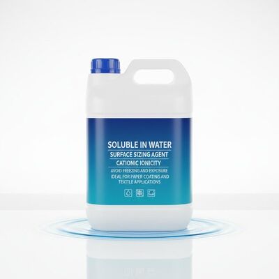 Guter Preis In Wasser lösliches Oberflächenleimungsmittel, kationische Ionizität, Vermeidung von Einfrieren und Exposition, ideal für Papierbeschichtungs- und Textilanwendungen Online