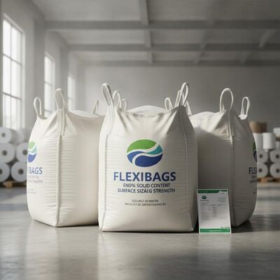 Guter Preis 30 Feststoffgehalt Oberflächengrößenmacher in Wasser löslich Verpackungsmöglichkeiten Flexibeltaschen zur Verbesserung der Papieroberflächenfestigkeit Online