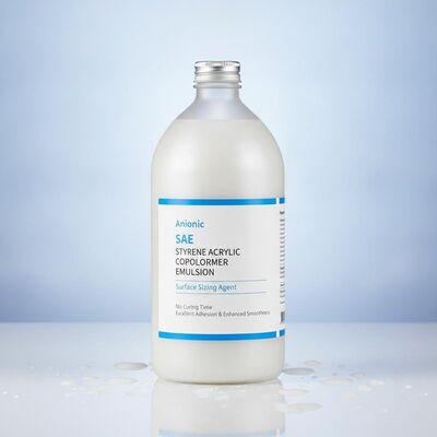 Anionisches SAE-Styrol-Acryl-Copolymer-Emulsions-Oberflächenleimungsmittel ohne Aushärtezeit für hervorragende Haftung und verbesserte Glätte